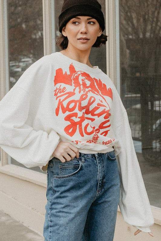The Rolling Stones New York City Sweatshirt (People Of Leisure)
