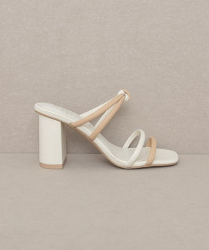 OASIS SOCIETY Sawyer - Two Strap Summer Heel