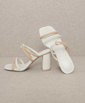 OASIS SOCIETY Sawyer - Two Strap Summer Heel