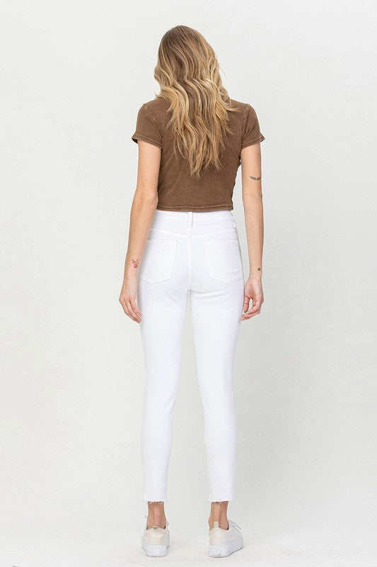 HIGH RISE CROP SKINNY