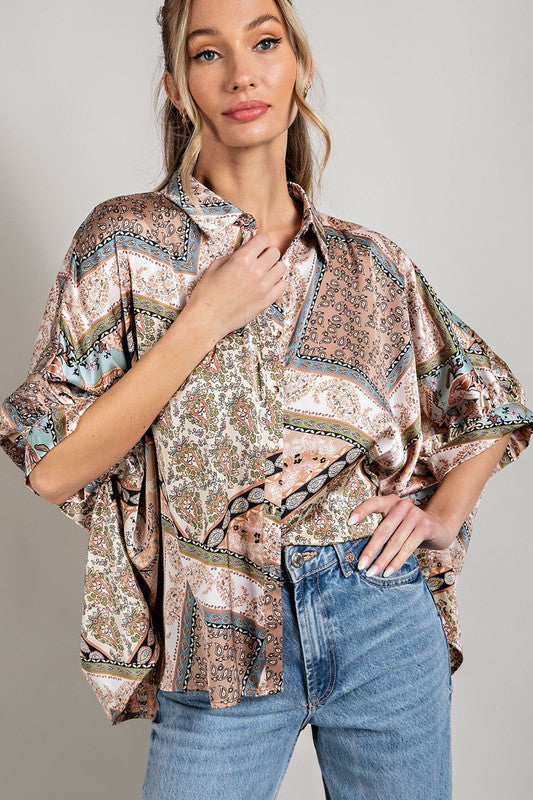 Pretty in Paisley Top