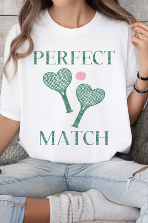 Perfect Match Tennis Pickle Graphic Tee