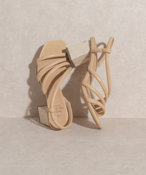 OASIS SOCIETY Ashley   Wooden Heel Sandal