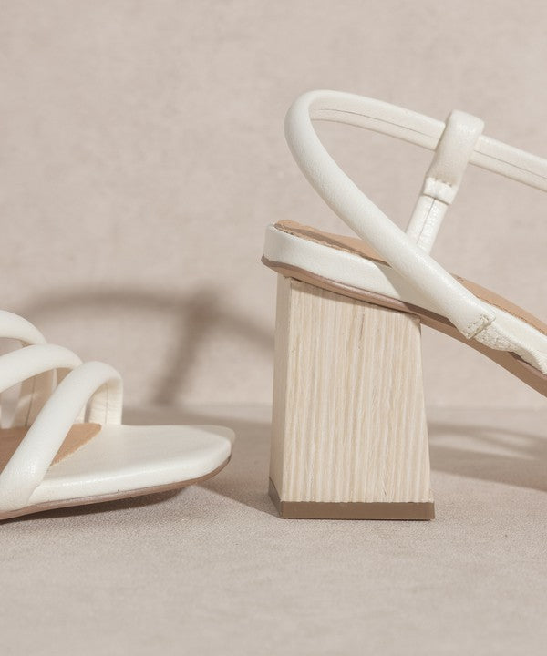 OASIS SOCIETY Ashley   Wooden Heel Sandal