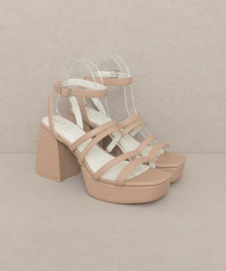 OASIS SOCIETY Talia - Strappy platform heel