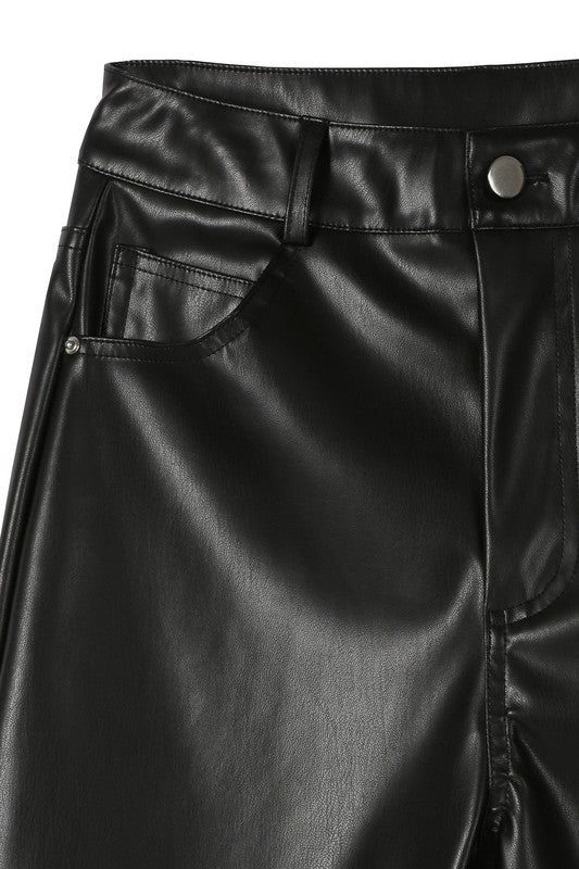 Spotlight Leather Pants